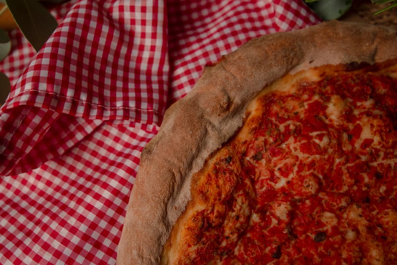Via 313 Classic Detroit-style pizza with caramelized crust